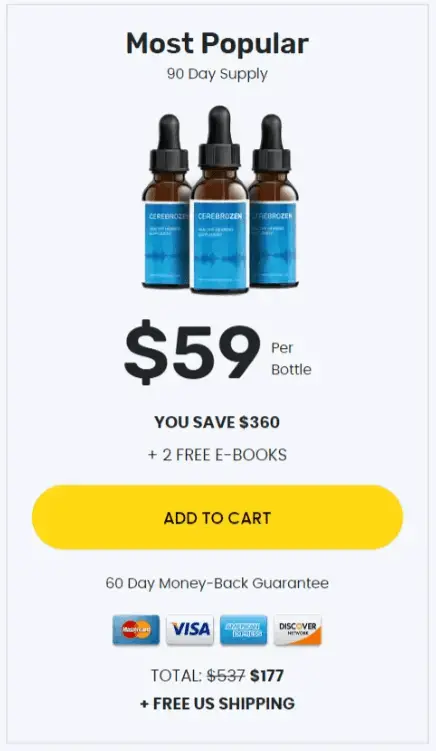 Cerebrozen 3 bottle buy